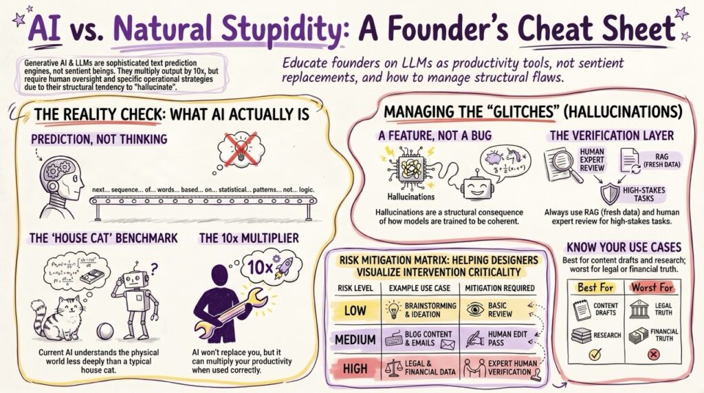 Artificial Intelligence vs Natural Stupidity: Why Gen AI and LLMs Won't Be the End of Humans
