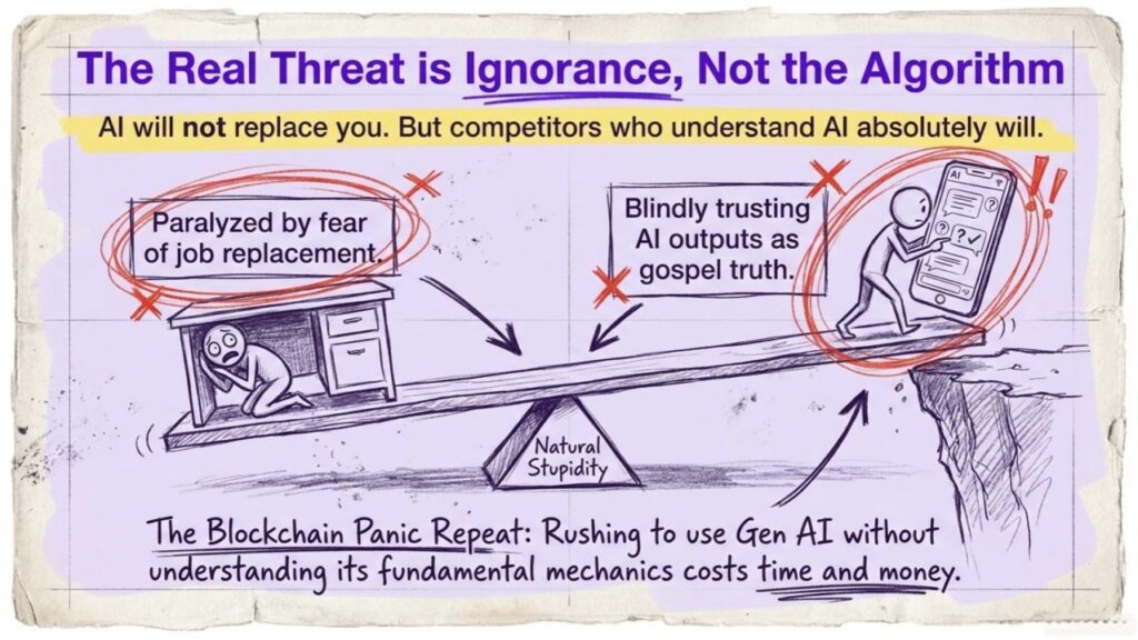 Artificial Intelligence vs Natural Stupidity: Why Gen AI and LLMs Won't Be the End of Humans